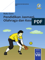 Kelas 08 SMP Pendidikan Jasmani Olahraga Kesehatan Penjasorkes Guru 2017 PDF