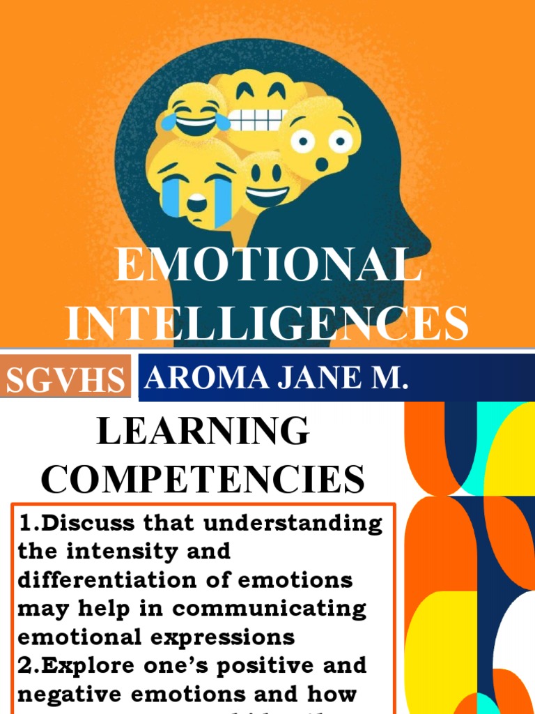 Emotional Intelligence Skills Guide | PDF