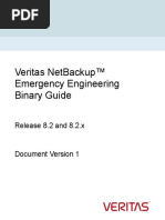 Veritas Netbackup™ Emergency Engineering Binary Guide: Release 8.2 and 8.2.X