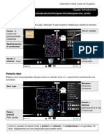 Guía de Trabajo para Leyes de Los Gases PDF