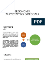 Ergonomía Participativa o Ergopar