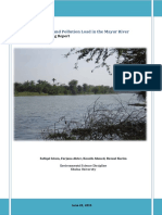 Hydrochemistry and Pollution Load in The Mayur River PDF