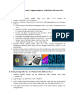 Petunjuk Teknis Saiba Versi 20.0.0