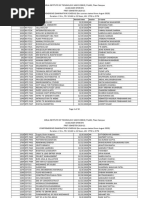 Comprehensive Examination Schedule (Courses Started From August, 2020) - I Sem 2020-21