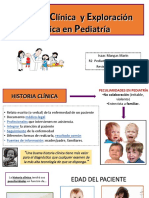 Historia CL Nica y Exploraci N F Sica en Pediatr A - PDF