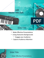 Music Template 16x9