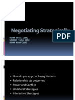 Negotiating Strategically case