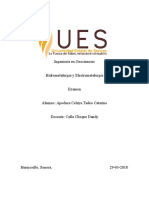 Examen Hidrometalurgia y Electrometalurgia