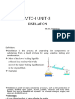 Mto-1 Unit-3 Distillation