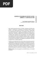 Modelo de Educación A Distancia en Colombia PDF