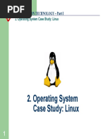 Operating System Case Study: Linux