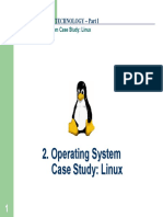 Linux OS Case Study: Architecture & User Interface