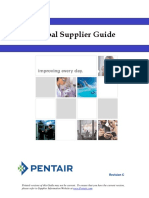 Pentair Global Supplier Guide