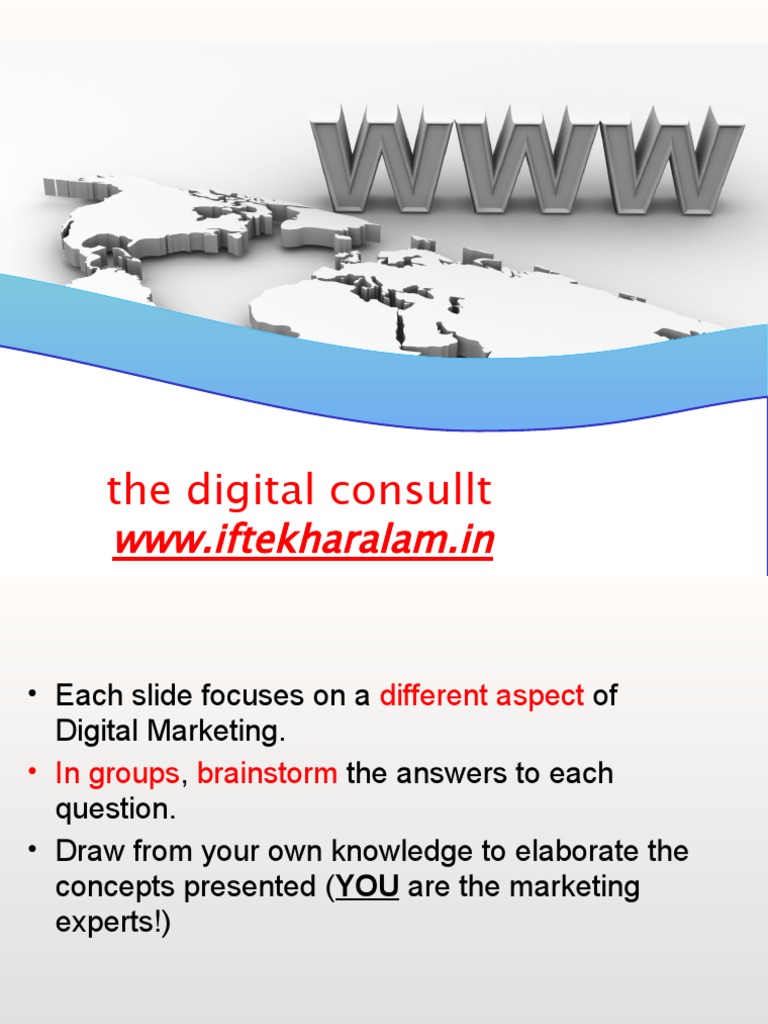Digital Marketing Essentials Overview | PDF | Search Engine ...