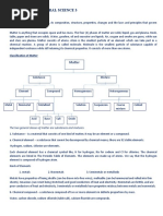 Natural Science 3: Matter