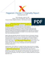 Plagiarism Checker X Originality Report: Similarity Found: 25%