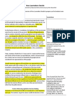 Reading - How Lawmakers Decide PDF