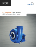 LCC Pump Series - : Wear Resistant, High Performance Slurry Pumps