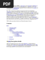 Wired Equivalent Privacy (WEP) Is A