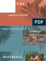 Crafts Center Case Study Focuses on Materials, Planning, and Design