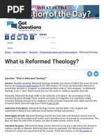 What Is Reformed Theology