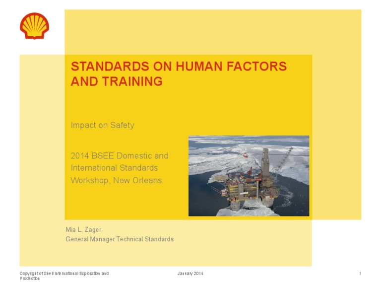 Human Factors Standards Impact on Safety | PDF