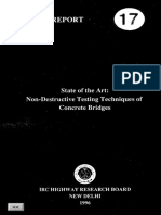 IRC State of Art Report 17 - Non Destructive Testing Techniques of Concrete Bridges