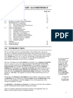 Unit 1 Elememtary Algorithmics: Structure Page Nos