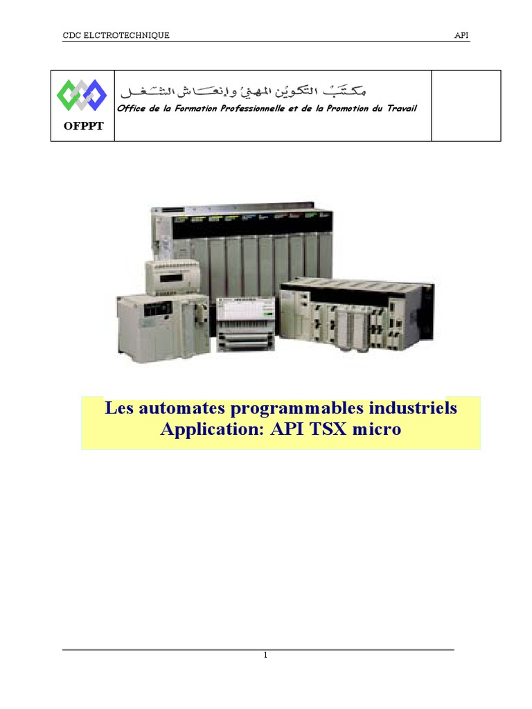 Automates Programmables Industriels API | PDF | Programme informatique ...