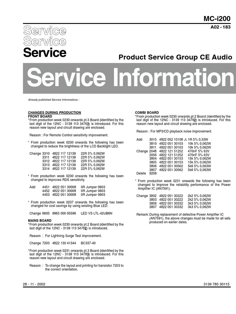 MC-i200 Apl IC-AN7591 | PDF | Abstract Strategy Games | Electronic ...