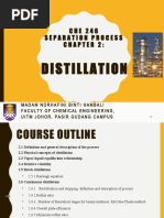 Distillation: C H E 2 4 6 Separation Process