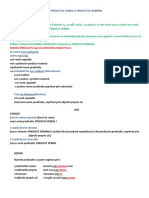 Predicatul Verbal Și Predicatul Nominal