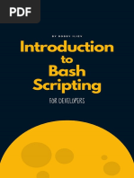 Introduction To Bash Scripting Dark Pdf Control Flow Scripting Language