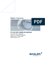 Basler AW00148803000 Pylon SDK Samples Manual