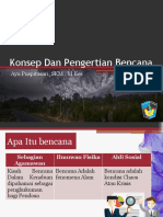 Konsep Dan Pengertian Bencana