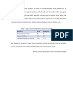 Table 1. Input Data For Manufacturing A Bookshelf Resource Teak Mahogany Labor