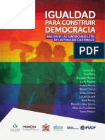 Análisis de Las Candidaturas LGTBI en Los Procesos Electorales.