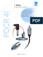 PDCR 4000 Series: High Performance Millivolt Output Pressure Transducers