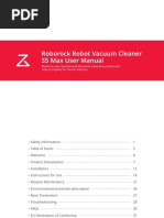 Roborock Robot Vacuum Cleaner S5 Max User Manual