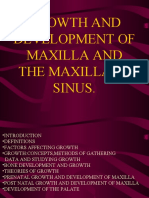 Growth of Maxilla & Sinus