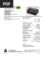 Um2000 Series: Universal Microelectronics