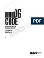 2014 EDITION Supplement: International Maritime Dangerous Goods Code