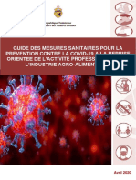 GUIDE DES MESURES SANITAIRES POUR LA IAA - Copie