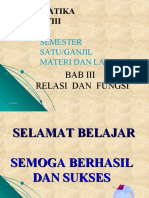 relasi dan fungsi