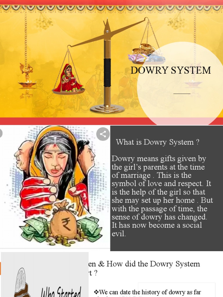 Group-12 (Dowry System) | PDF | Marriage, Unions And Partnerships ...