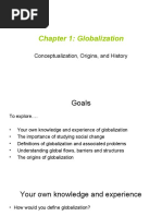 Chapter 1: Globalization: Conceptualization, Origins, and History