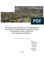 Sentinel 2 MetodologiYa Mapa Bosque Nativo 2016 Proyecto REDD UY