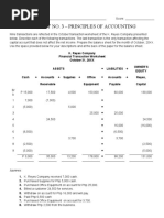 Activity No. 3 - Principles of Accounting: Answers