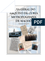 Guia do Arquivo da Cúria Metropolitana de Maceió