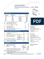 LEM датчик тока hal standard - e PDF